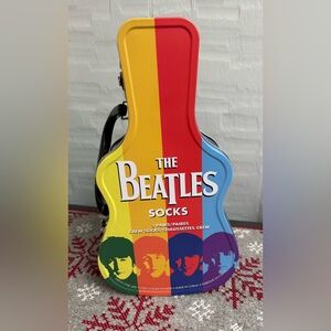 The Beatles 3 pair Multicolor Crew Socks Collection